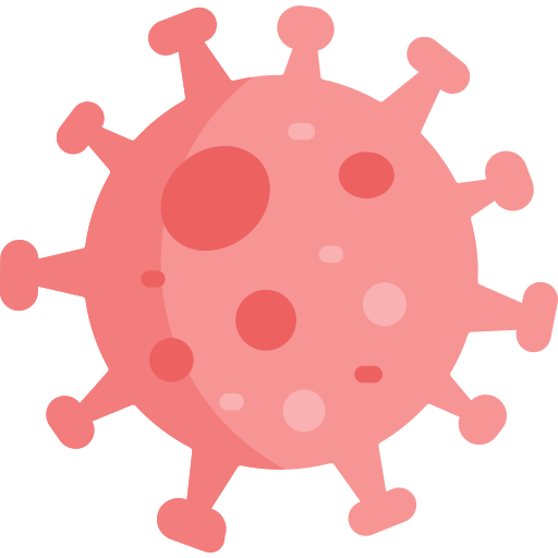 Grafik eines Virus